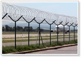 Airport fence 
